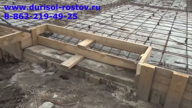 Армирование фундаментной монолитной плиты смотреть онлайн