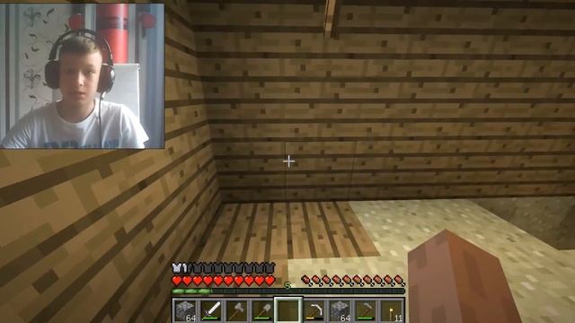 ПРИРУЧАЕМ КУРОЧЕК/minecraft/№2 прохождение простого мира