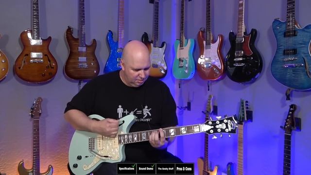 D'Angelico Deluxe Bedford Semi-hollowbody смотреть онлайн
