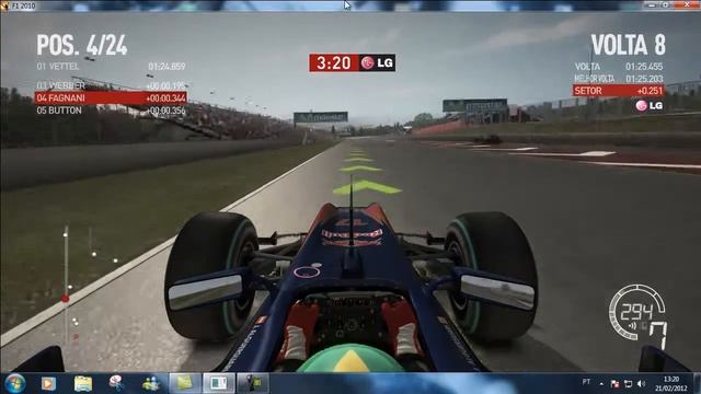 Jogando F1 Na ATi Hd 6790 смотреть онлайн