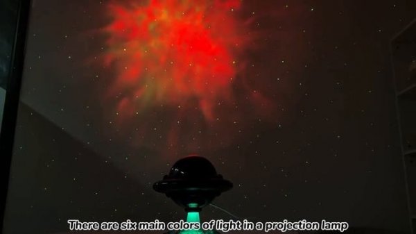 UFO Alien Spaceship Star Projection Lamp