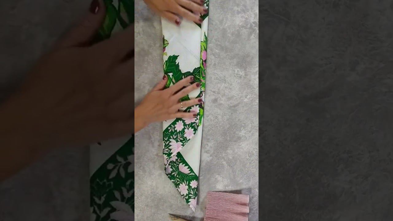 DIY How to fold a towel in the form of ice cream as a gift. смотреть онлайн