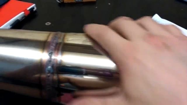 Полировка нержавейки. Резонатор ИЖ Планета 5. смотреть онлайн