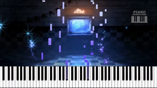 Five Nights at Freddy's 2 [ FNAF 2 ] - PIANO TUTORIAL [ Synthesia Arr. ]