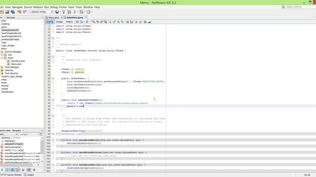Java Swing GUI: Modern Menu design смотреть онлайн