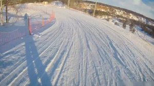 Горнолыжный склон Некрасово. Тульская область.