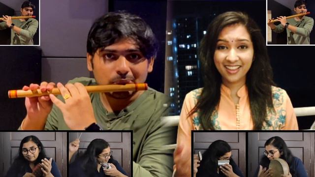 Radha Kaise Na Jale - Sargam (Cover) | AR Rahman | Lalit Talluri | Varsha Krishnan | Charu Harihara смотреть онлайн