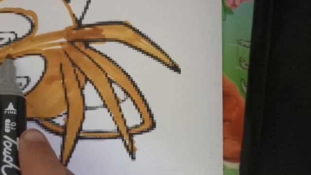 Раскраска Тейлз Tails