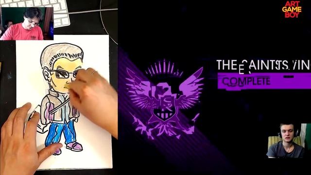 Играме и рисуем Saints Row IV - ART GEME BOY смотреть онлайн