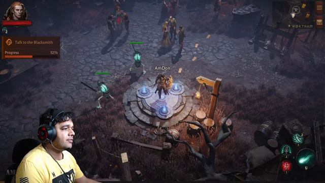 Diablo Immortal as Necromancer PC Open Beta Gameplay Livestream #01 смотреть онлайн