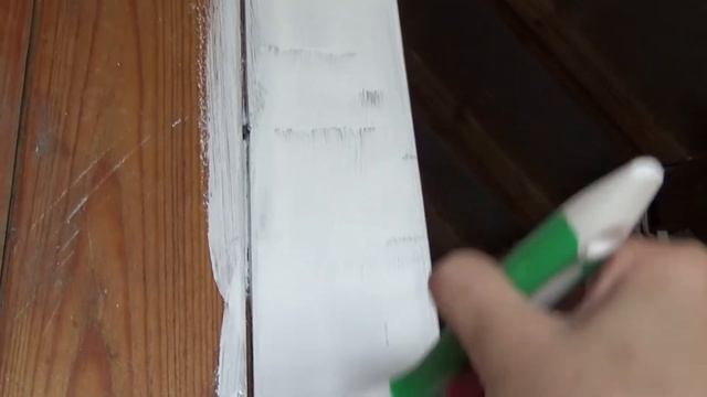 (58) Покраска двери.  Белый цвет лучше.  Unbezahlte Werbung.