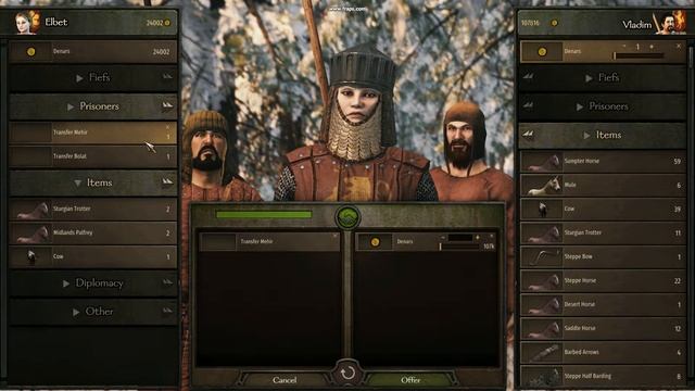 M&BII Bannerlord - crash when using backspace during barter 1/2 смотреть онлайн