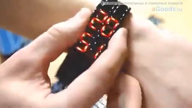 556 Часы светодиодные Iron Samurai aGoods ru смотреть онлайн