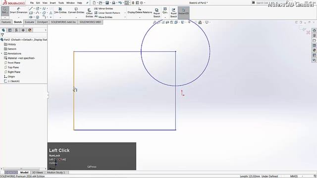 Solidworks How To Move A Sketch смотреть онлайн