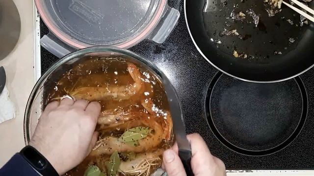 Лангустины. Как готовить? Очень вкусный способ. Плюс Бонус Соус объедение. смотреть онлайн