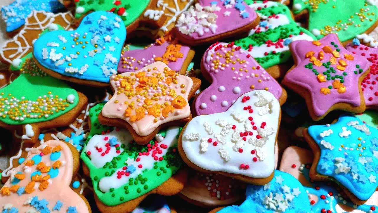 ИМБИРНЫЕ ПРЯНИКИ🎄Подарок на Новый Год🌟Ольгины Рецепты. смотреть онлайн