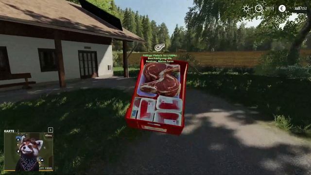 LS19 – Hof Bergmann # 913 – Wir machen das Fleich zu Geld – смотреть онлайн