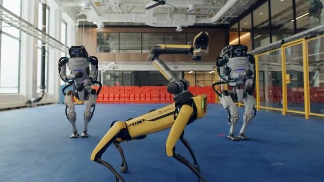 Boston Dynamics - Do You Love Me? What could go wrong? смотреть онлайн