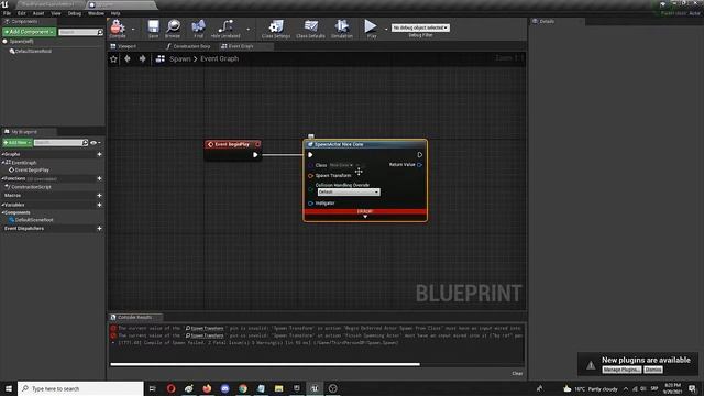 How to Spawn an Object in Unreal Engine Blueprint - UE Beginner Tutorial смотреть онлайн