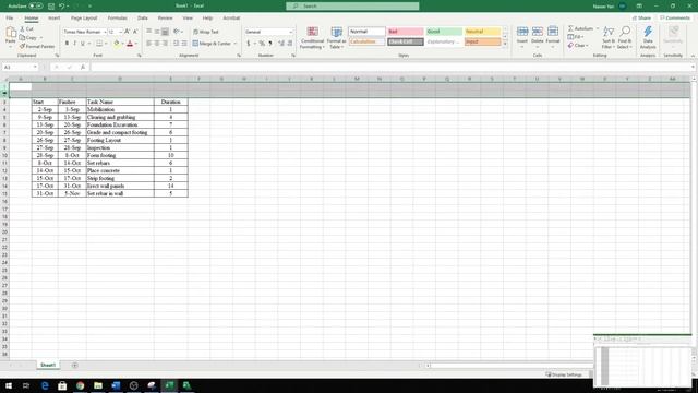 Import Excel Data Bar Chart to MS Project смотреть онлайн