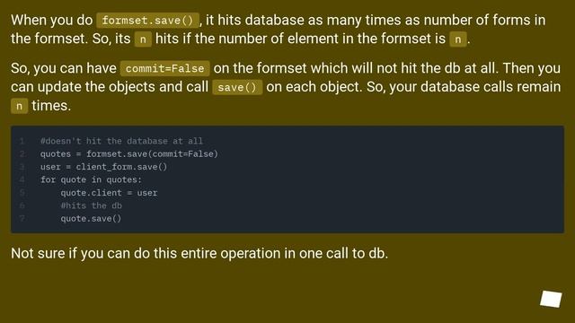 Save a list of objects in django смотреть онлайн