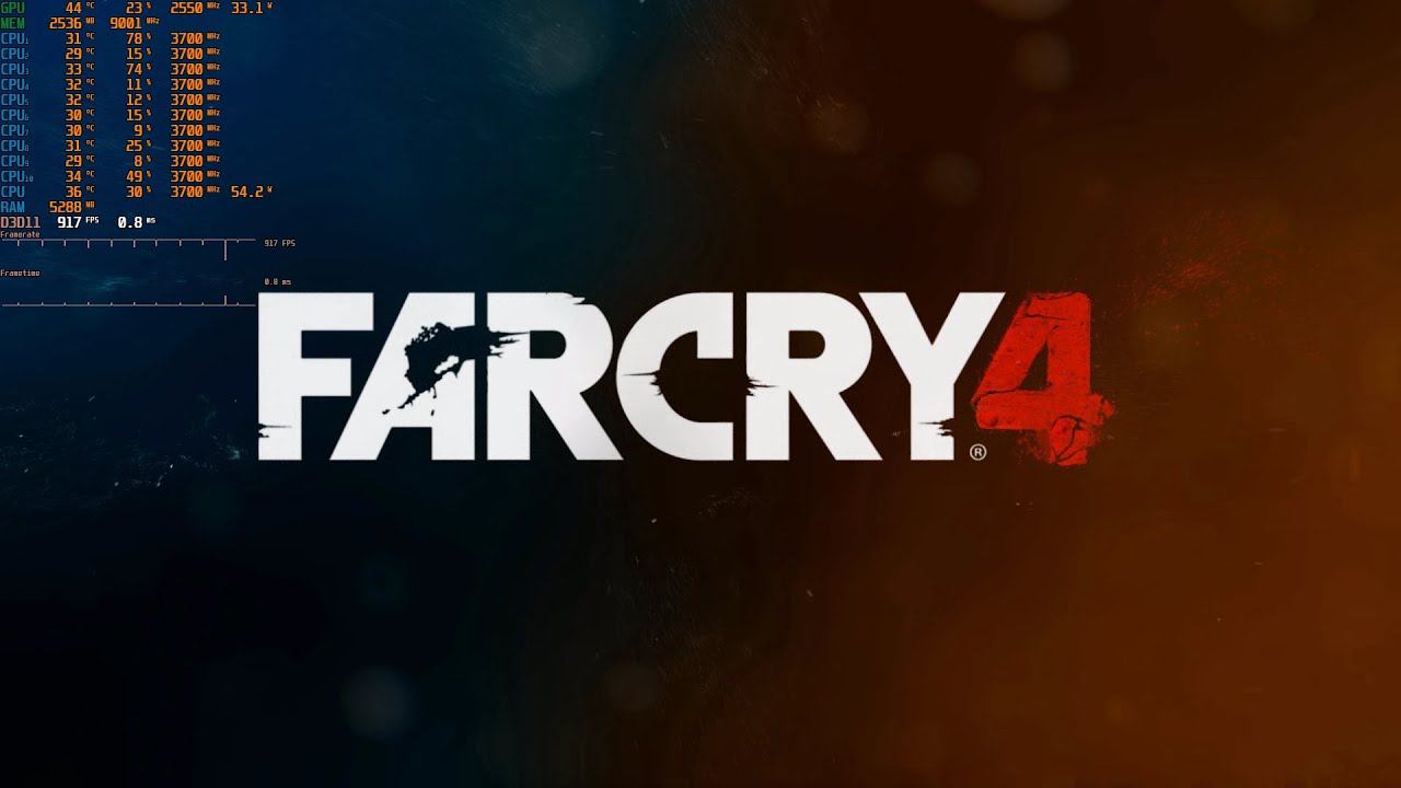 Far Cry 4 | E5-2689v4 | RTX4060Ti | 32GB