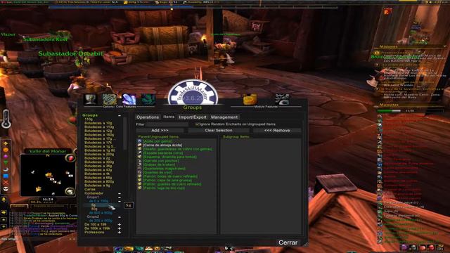 Como crear subgrupos en el addon TSM (Trade Skill Master) смотреть онлайн