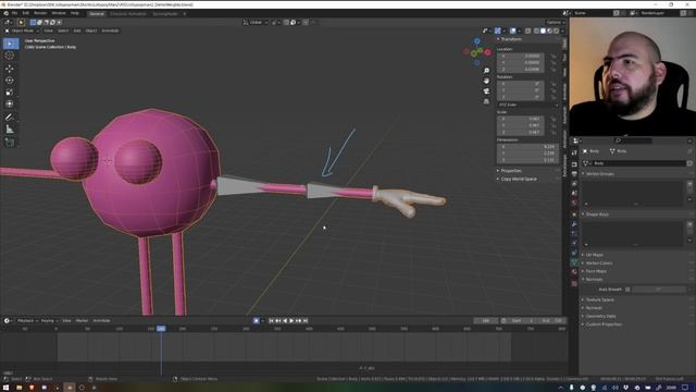 Weight Only Selected Bones in Blender смотреть онлайн