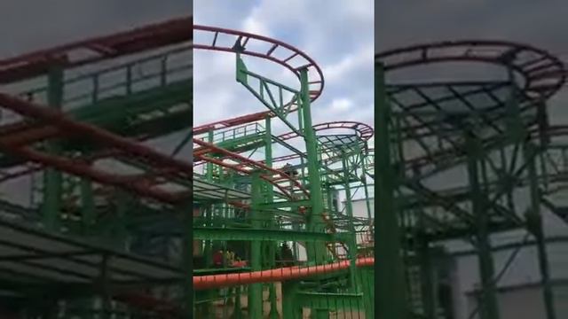Beston Аттракцион вращающиеся американские горки в парке России