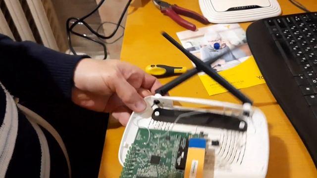 Постоянно горит LAN - TP-LINK 841 - ремонт смотреть онлайн