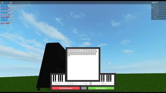 Gravity falls roblox piano!!!!(Sheets in description) смотреть онлайн