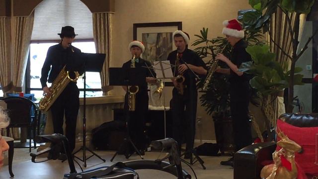 Dance of the Sugar Plumb Fairy By: Tchaikovsky (Saxophone Quartet) смотреть онлайн