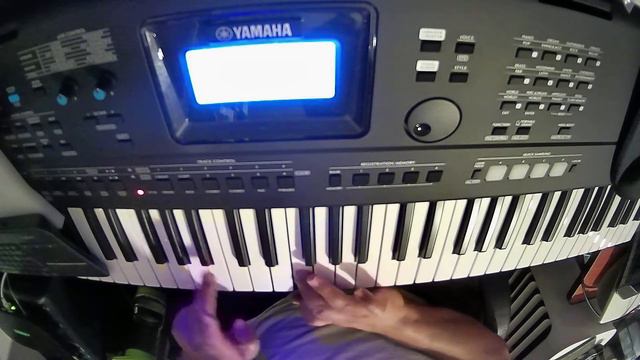Tubeway Army - Are "friends" electric? Partial cover on Yahama PSR EW425 keyboard смотреть онлайн