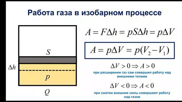 Физика. 10 класс. Первое начало термодинамики смотреть онлайн