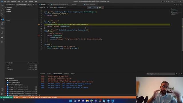 Python en Docker con Visual Studio – Trucos y consejos смотреть онлайн