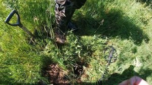? Приборный поиск с металлоискателями,  Изучаю новый прибор по выбитым местам.