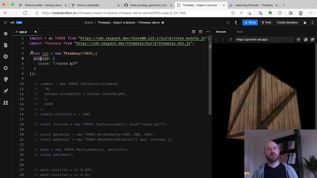 ThreeJS vs Threeasy - Importing Textures смотреть онлайн