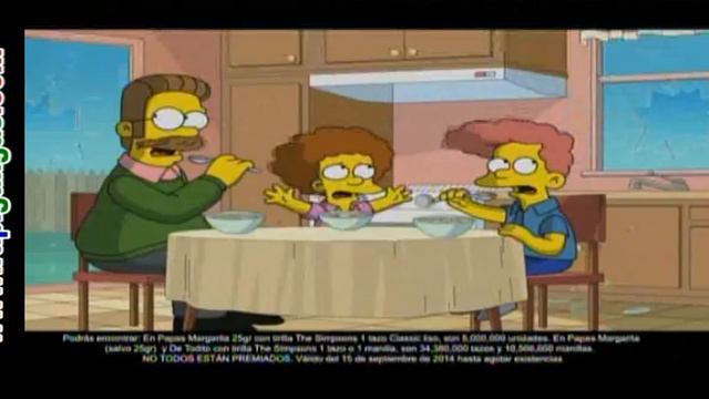 Tazos y Manillas de Los Simpson Promoción Papas Margarita y DeTodito смотреть онлайн