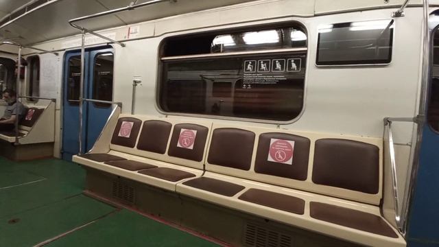 ЛДЛ. Поездка на Номерном от Марьино до Печатников. Поезд следует до станции Печатники. смотреть онлайн