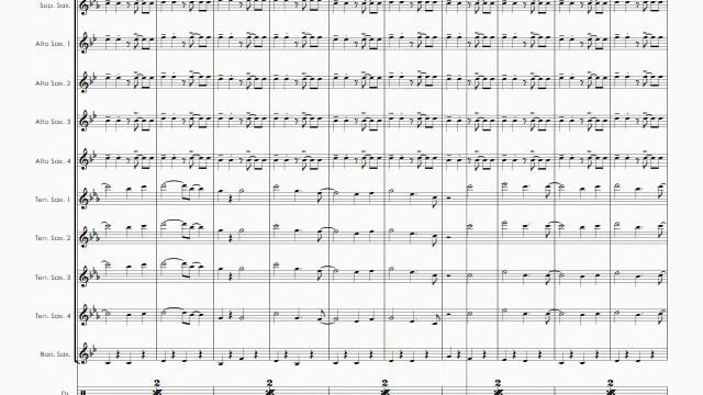 Samba de Janeiro (Bellini cover) - sax ensemble смотреть онлайн