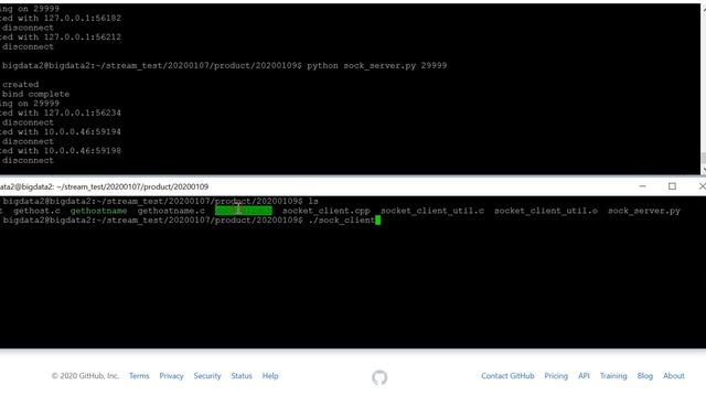 Network Streaming Socket Server and Client Live Testing смотреть онлайн