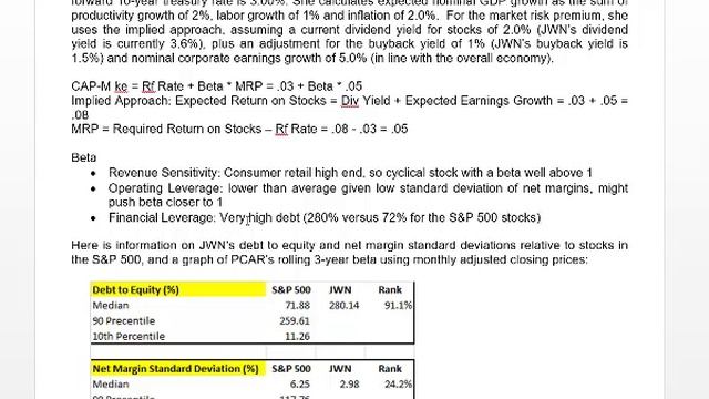 UTSA Principles of Investments Spring 2020 Class 22 Part 3 смотреть онлайн