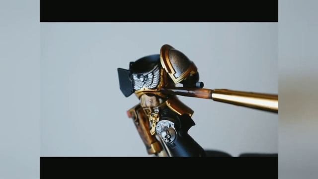 Converted Space Marine Bladeguard Veteran with Thunder Hammer. смотреть онлайн