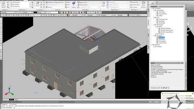 Project Navigator in ACA and AutoCAD MEP смотреть онлайн