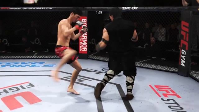 UFC 4 L Doo Ho Choi Vs Kung Lao - Korean Fight