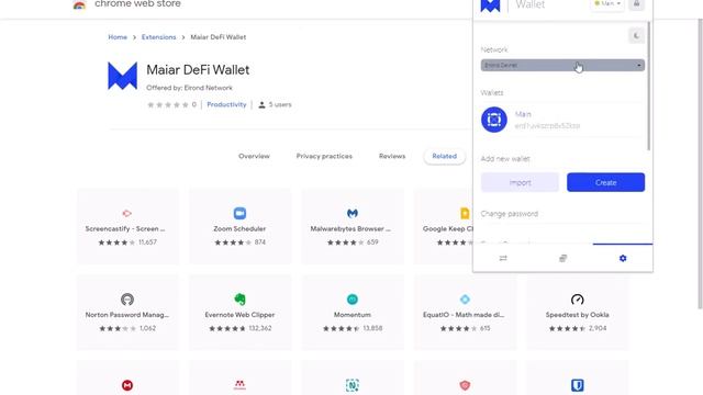 Tutorial - Maiar Web Wallet Extension Setup and Maiar Exchange смотреть онлайн