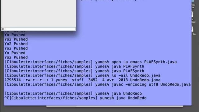 IHM GUI Java Swing n°10 p 2 Undo Redo смотреть онлайн