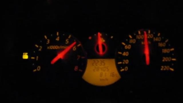 0 - 100 km/h Nissan Micra 160SR смотреть онлайн