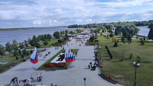 Парк Стрелка. Ярославль. смотреть онлайн