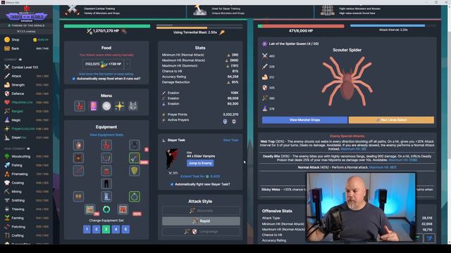 Lair of the Spider Queen Guide - Melvor Idle смотреть онлайн